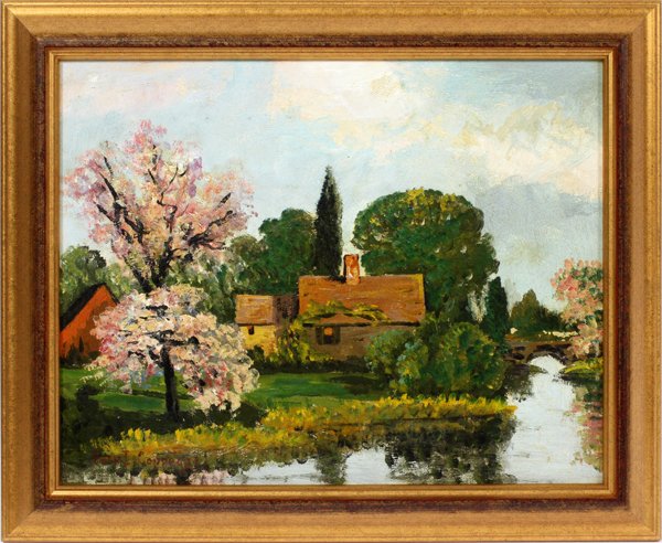 FERN COPPEDGE OIL ON BOARD (1 of 3)