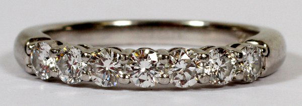 TIFFANY & CO. PLATINUM & DIAMOND RING (1 of 5)