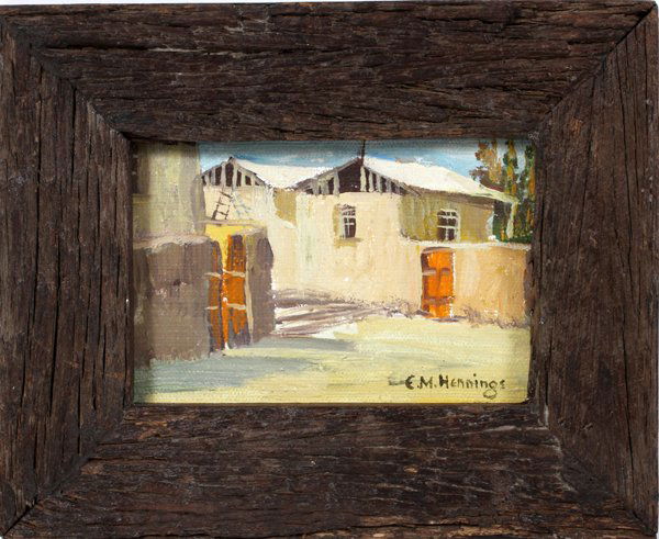 E. M. HENNINGS OIL ON CANVAS (1 of 3)