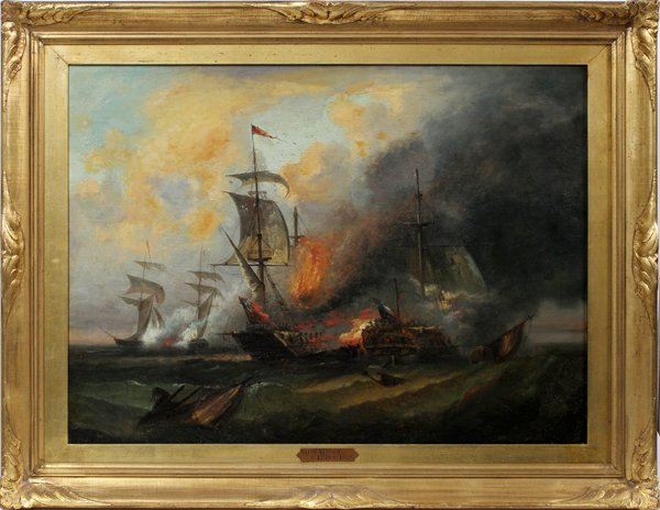 AUGUSTE XAVIER LEPRINCE OIL ON CANVAS (1 of 4)