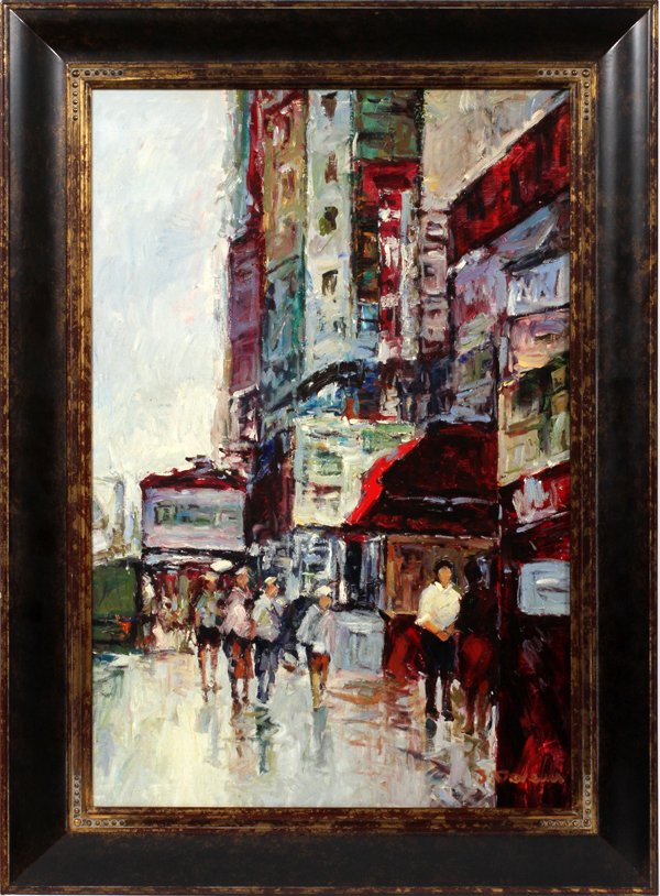 J. DEVEAU OIL ON CANVAS (1 of 3)