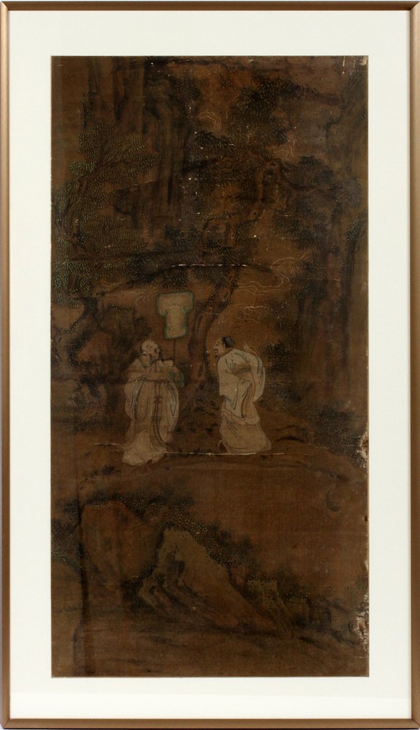 CHINESE SCROLL 19TH.C. (1 of 5)