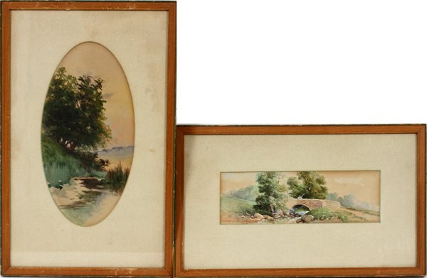 MARY ROBERTSON WATERCOLORS LATE 20TH C. (1 of 4)