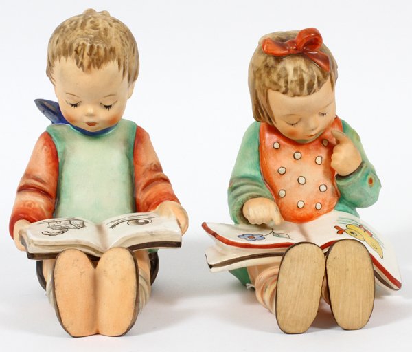 HUMMEL BISQUE FIGURINES, TWO (1 of 1)