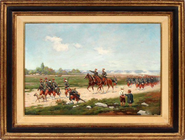 JULES MONGE OIL ON CANVAS (1 of 6)