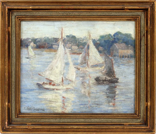 ESTHER GROOME OIL ON ARTIST BOARD (1 of 3)