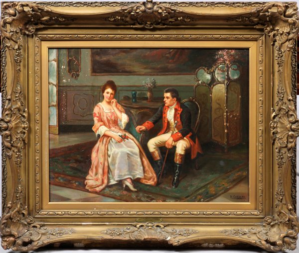 R. CHABEAU, OIL ON CANVAS (1 of 3)