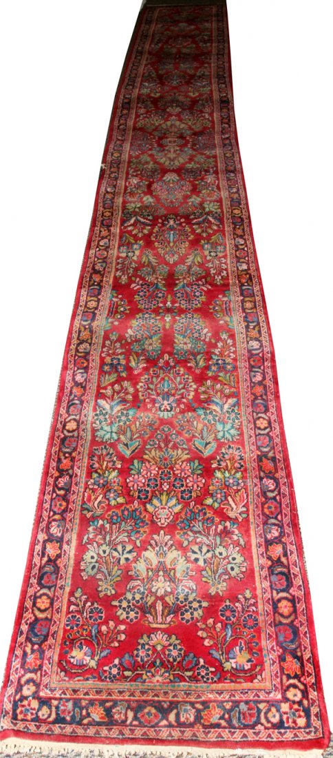 SAROUK PERSIAN RUNNER C. 1920 (1 of 2)