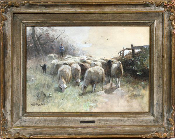 FRANS TER MEULEN WATERCOLOR ON PAPER (1 of 3)