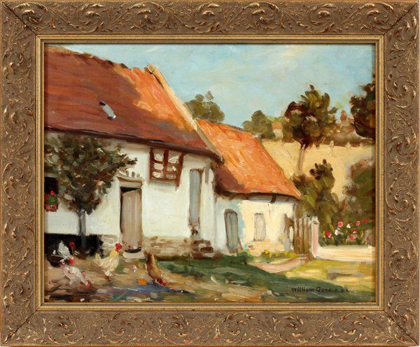 WILLIAM GORE OIL ON BOARD (1 of 3)