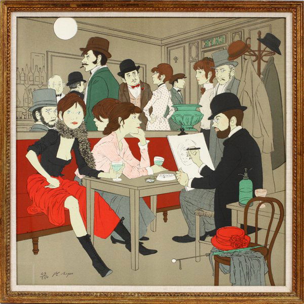 PHILIPPE HENRI NOYER COLOR LITHOGRAPH (1 of 2)