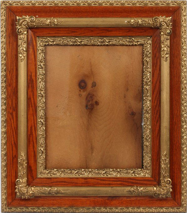 OAK PAINTING FRAME LATE 19TH C. (1 of 1)
