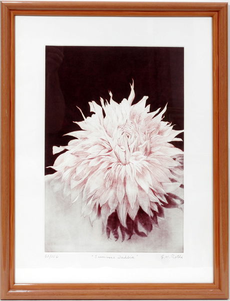 G. H. ROTHE, MEZZOTINT, "ALVIN W/ THE DUTCH": G. H. ROTHE [USA *1935], MEZZOTINT, #228/300, 43" X 30", "ALVIN WITH THE DUTCH":