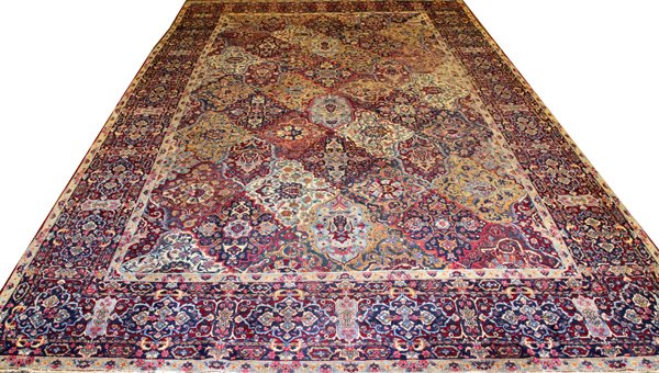 KERMANSHAH SEMI-ANTIQUE RUG (1 of 4)
