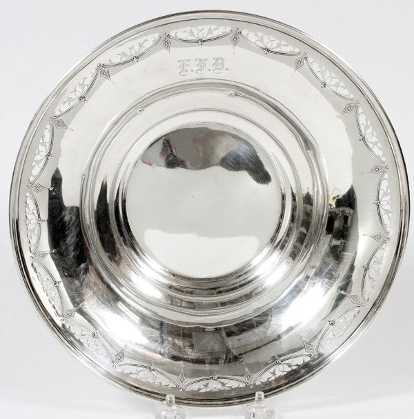 FRANK M. WHITING CO. STERLING BOWL C. 1930 (1 of 2)