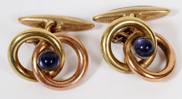 KREMENTZ PAIR OF CUFF LINKS & MONEY CLIP (1 of 4)