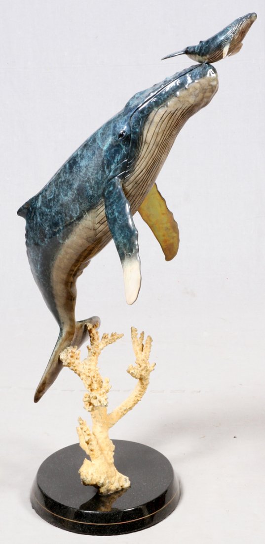 ROBERT WYLAND BRONZE SCULPTURE "GENESIS" (1 of 2)