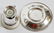 GORHAM STERLING SILVER & LENOX CUPS & SAUCERS - 4