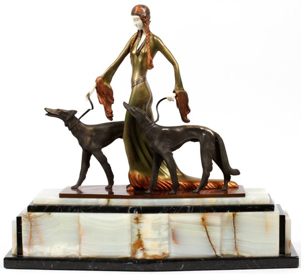 AFTER OTTO POERTZEL PATINATED SCULPTURE (1 of 7)