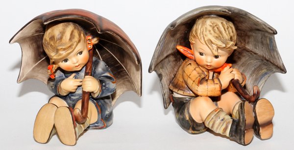 HUMMEL BISQUE FIGURES, TWO (1 of 2)