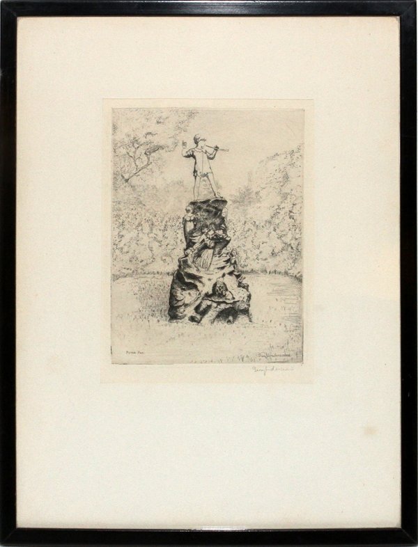 GUY UNDERWOOD ETCHING, PETER PAN (1 of 3)