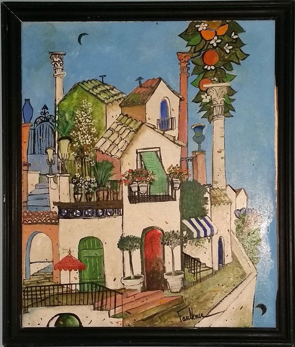 HENRY FAULKNER OIL ON MASONITE (1 of 1)