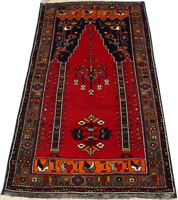 TURKISH HAND WOVEN WOOL RUG (1 of 2)