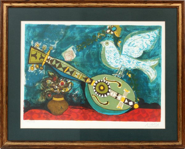 AGUSTIN UBEDA LITHOGRAPH (1 of 3)