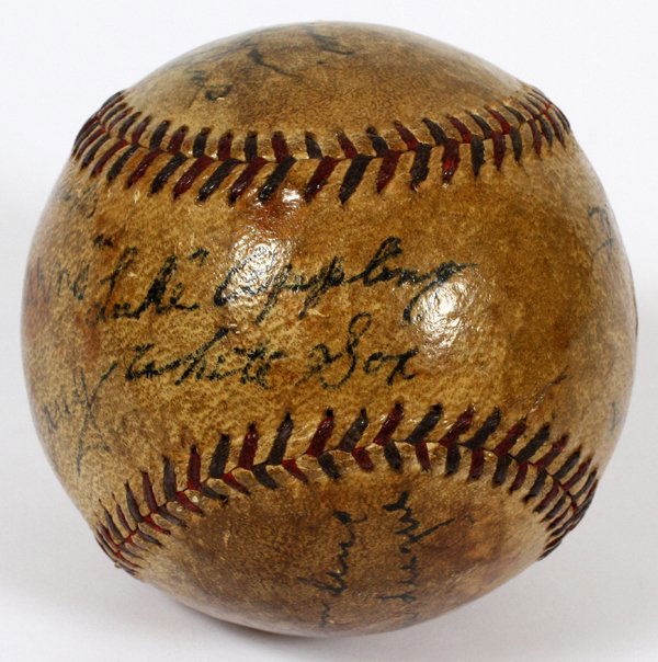 1931-35 BROWNS, WHITE SOX & ROBINS SIGNED BASEBALL (1 of 6)