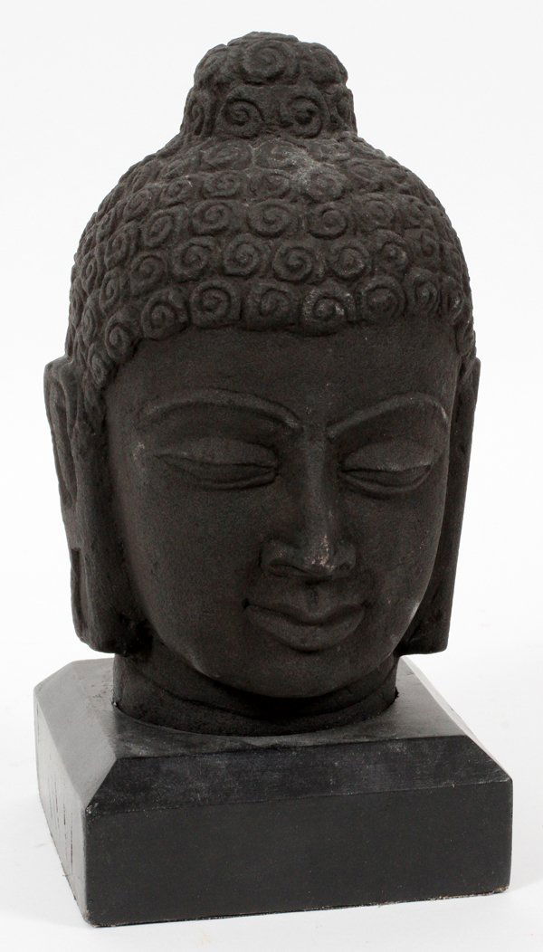 IRON BUST OF BUDDHA (1 of 2)
