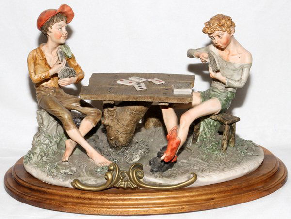 ITALIAN FIGURE GROUP (1 of 2)