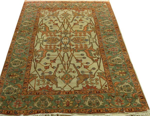 TURKISH HAND WOVEN WOOL RUG (1 of 2)