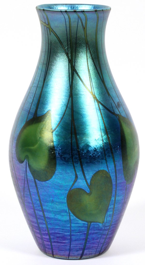 L. C. TIFFANY FAVRILE GLASS VASE (1 of 4)