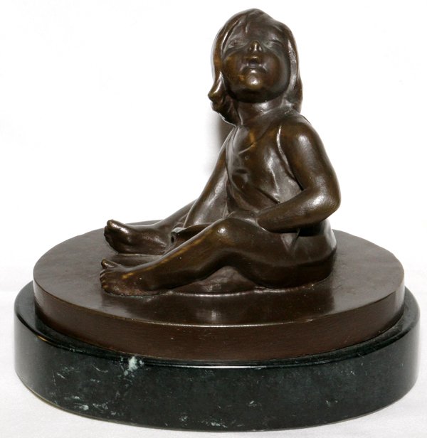 JUAN CLARA BRONZE SCULPTURE (1 of 2)