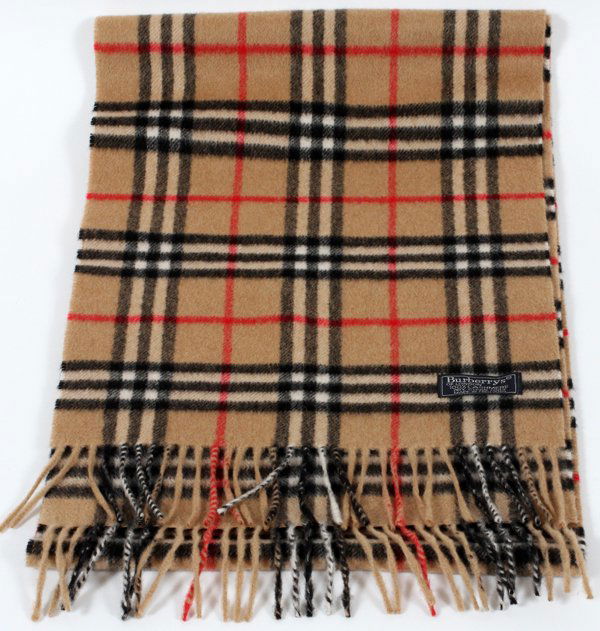 BURBERRY CASHMERE SCARF (1 of 1)