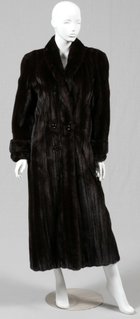 FREDERICK GELB MINK FUR COAT (1 of 2)
