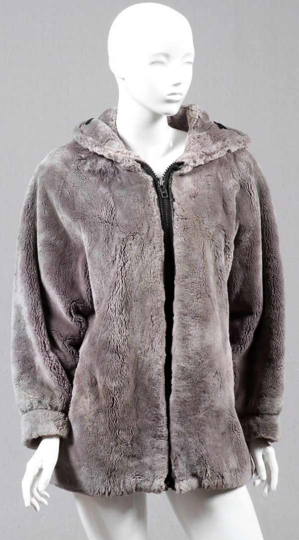 CERESNIE & OFFEN CHINCHILLA JACKET (1 of 2)