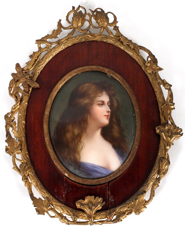 GERMAN PAINTING ON PORCELAIN (1 of 3)