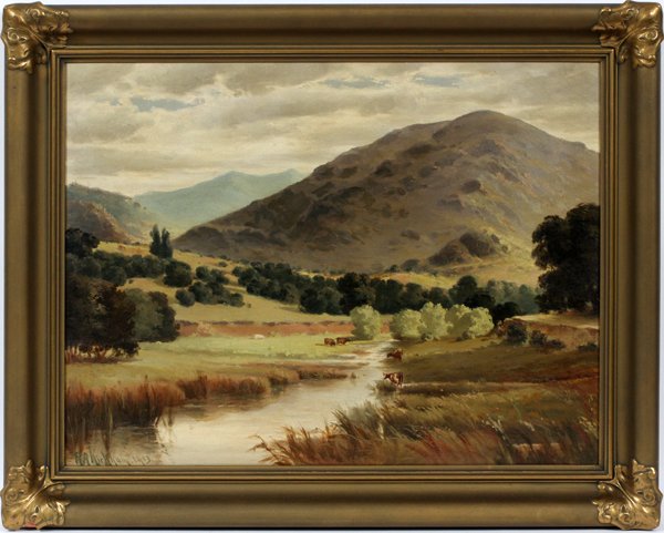 RICHARD KIRKHAM OIL ON CANVAS 1913 (1 of 3)
