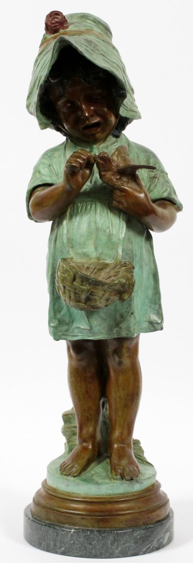 AFTER L. FUENZE BRONZE FIGURE (1 of 4)