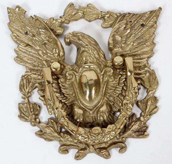 AMERICAN EAGLE BRASS DOOR-KNOCKER (1 of 1)
