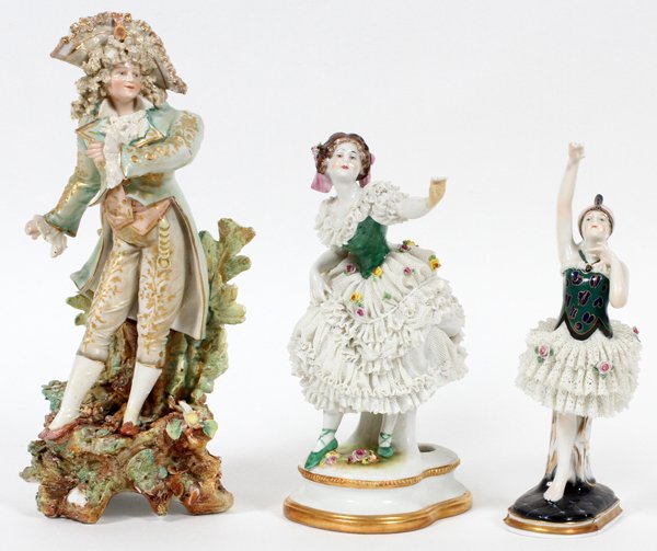 KARL ENS & OTHER GERMAN PORCELAIN FIGURES (1 of 2)