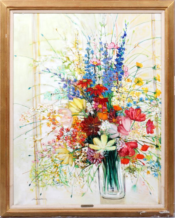 MICHEL HENRY OIL ON CANVAS (1 of 3)