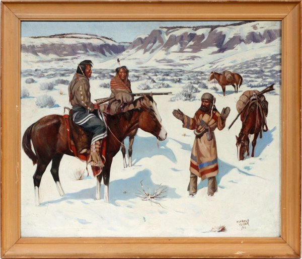 HAROLD YEITER OIL ON CANVAS (1 of 4)