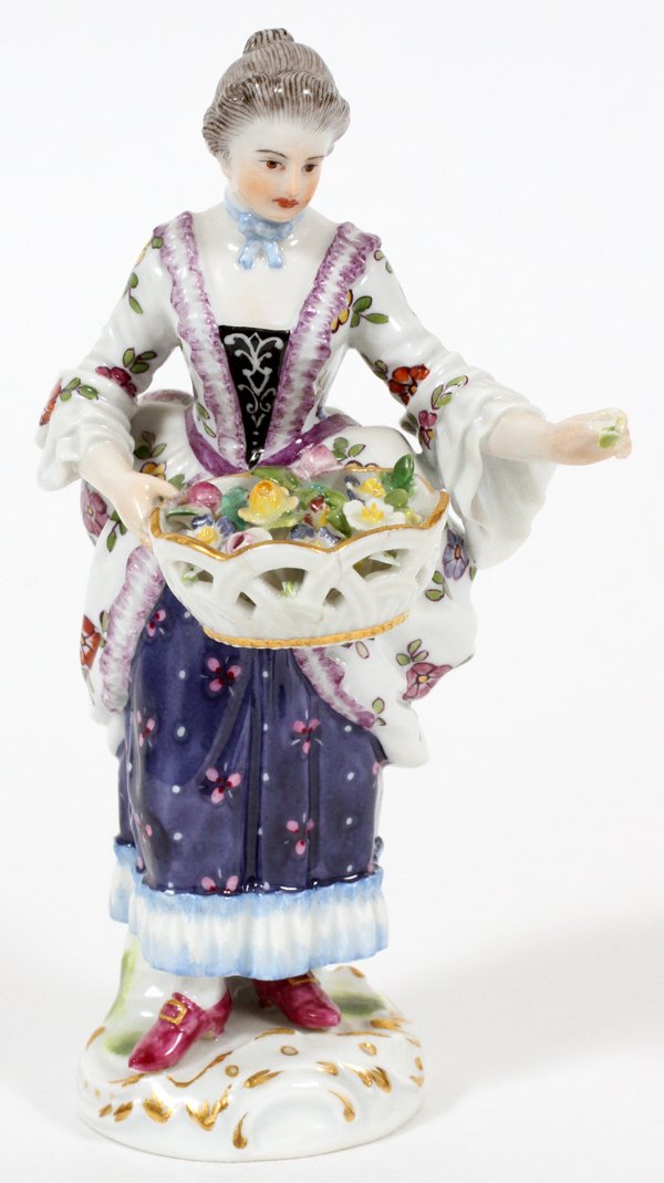 MEISSEN PORCELAIN FIGURE EARLY 20TH C. (1 of 3)
