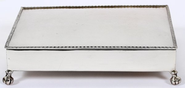 MEXICAN STERLING CIGAR BOX (1 of 3)