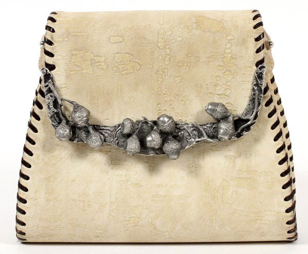 GLEN MILLER FOR ANN TURK LEATHER SHOULDER BAG (1 of 4)