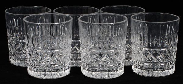 WATERFORD CRYSTAL TUMBLERS SET OF SIX (1 of 2)