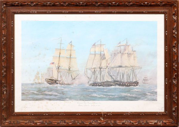 JIM CLARY COLOR LITHOGRAPH #14/1776 1975 (1 of 3)