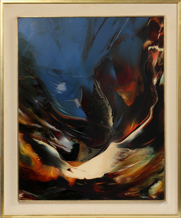 LEONARDO NIERMAN ACRYLIC ON MASONITE (1 of 5)